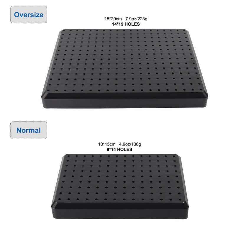 Evemodel GJJC19B Painting Stand Big Base 14 x 19 Holes and 20pcs Alligator Clip Stick Set Modeling Tools for Airbrush Hobby Model Parts New - Image 2